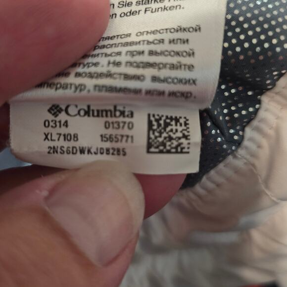 Columbia Whirlibird Interchange Jacket Red Plaid Size L Large - Picture 14 of 14